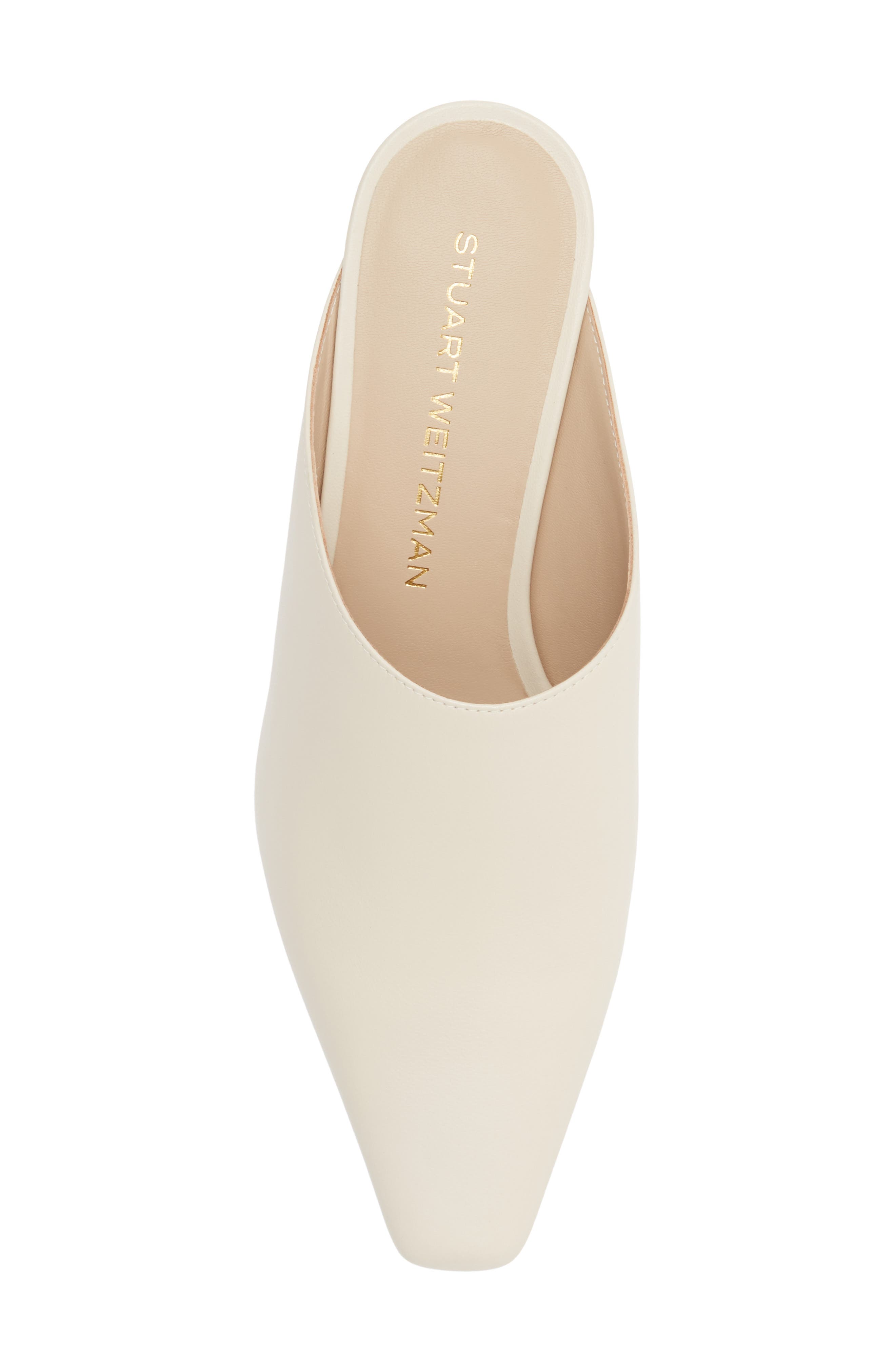Stuart Weitzman Stassi 50 Mule, Alternate, color, Linen