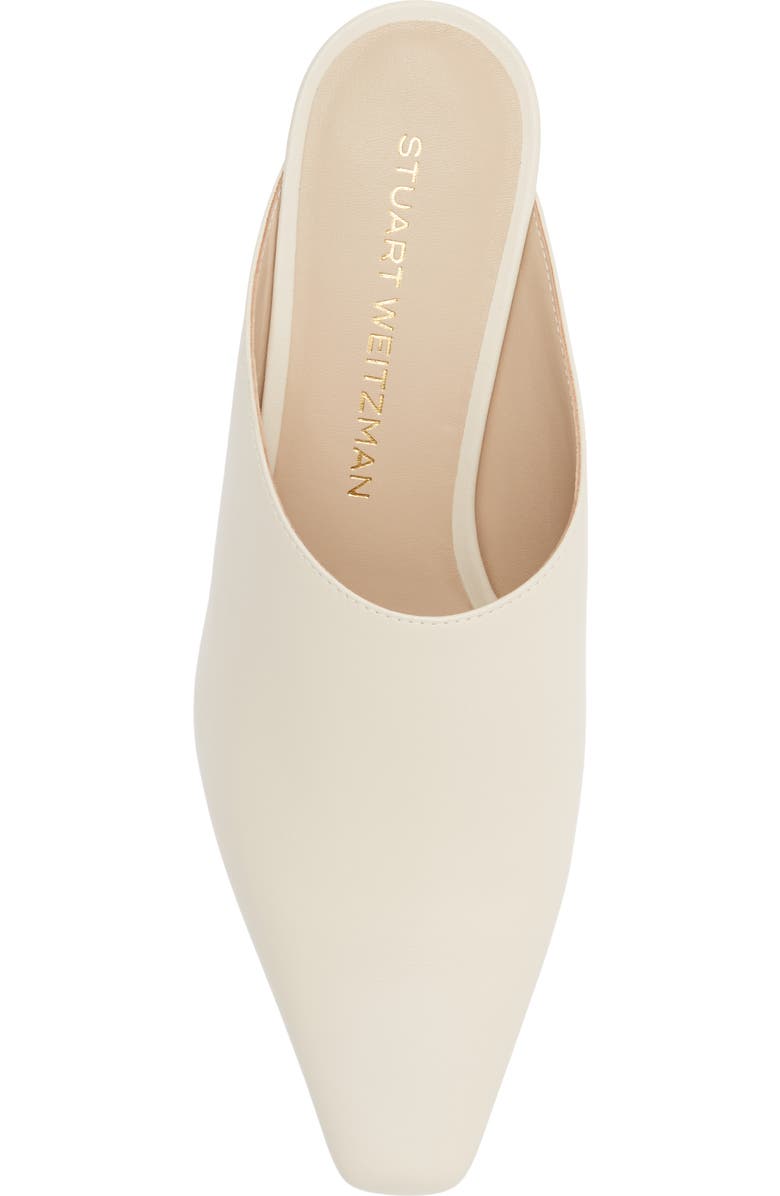Stuart Weitzman Stassi 50 Mule, Alternate, color, Linen