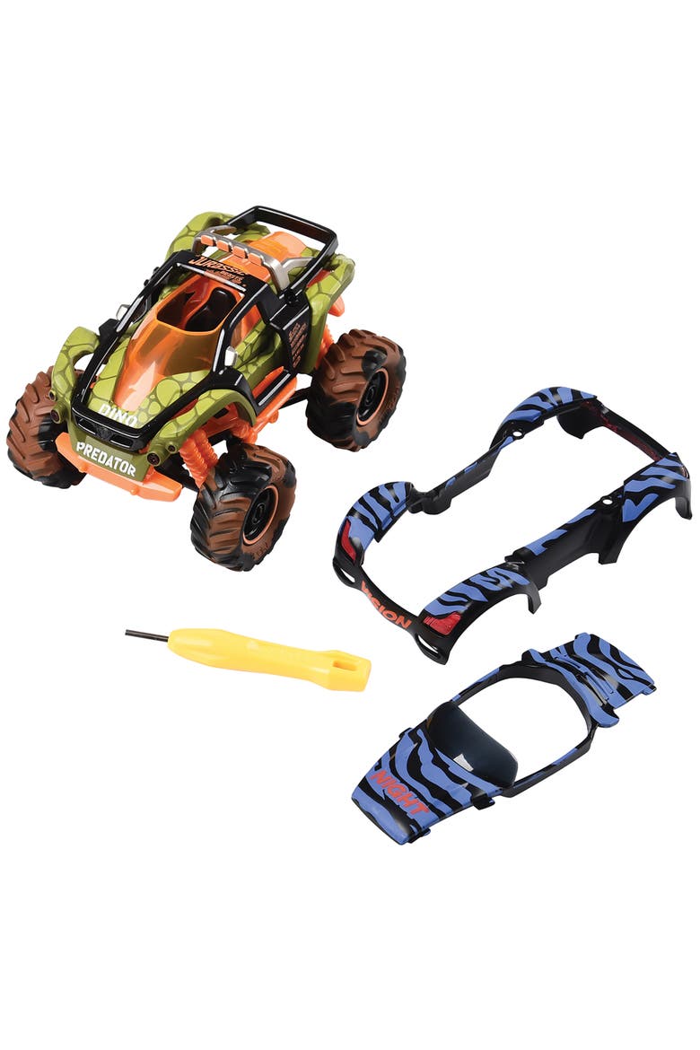 Jurassic Beasts Turbo Monster Truck, Alternate, color, Multicolored