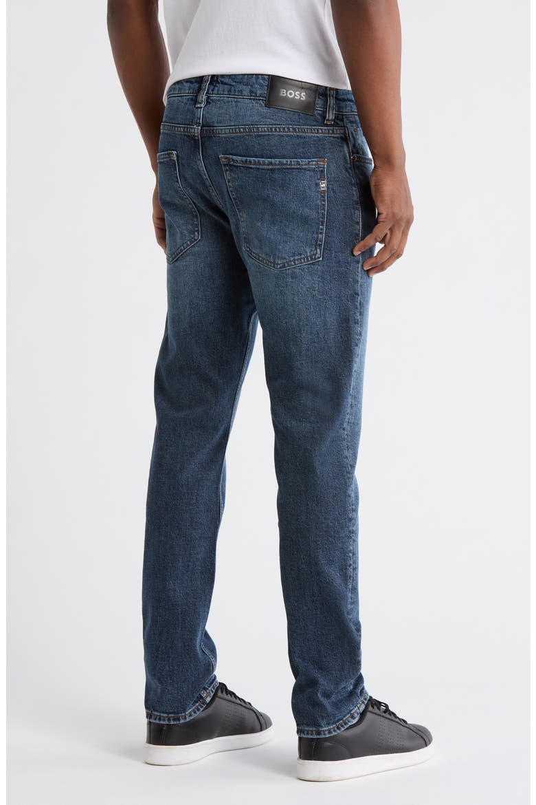 Delaware Slim Fit Stretch Jeans, Alternate, color, BRIGHT BLUE