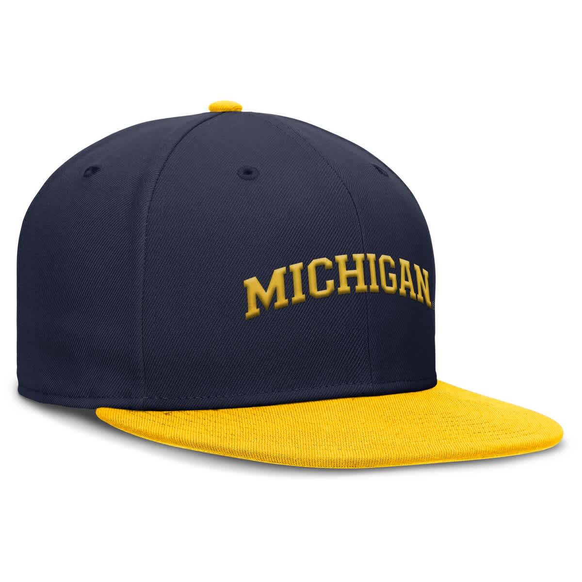 michigan fitted jordan hat