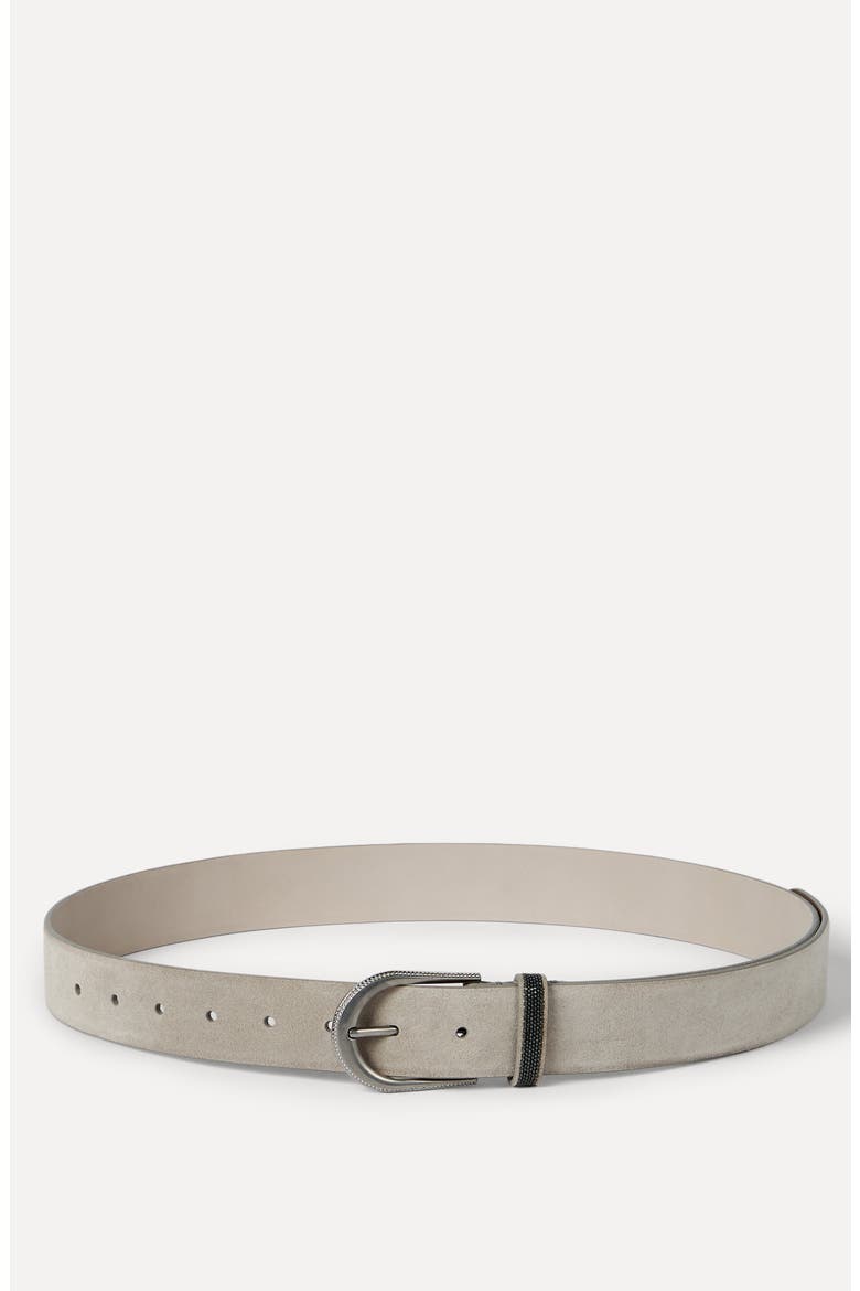 Suede belt, Alternate, color, Beige