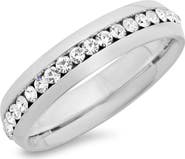 STEELTIME Simulated Diamond Eternity Band