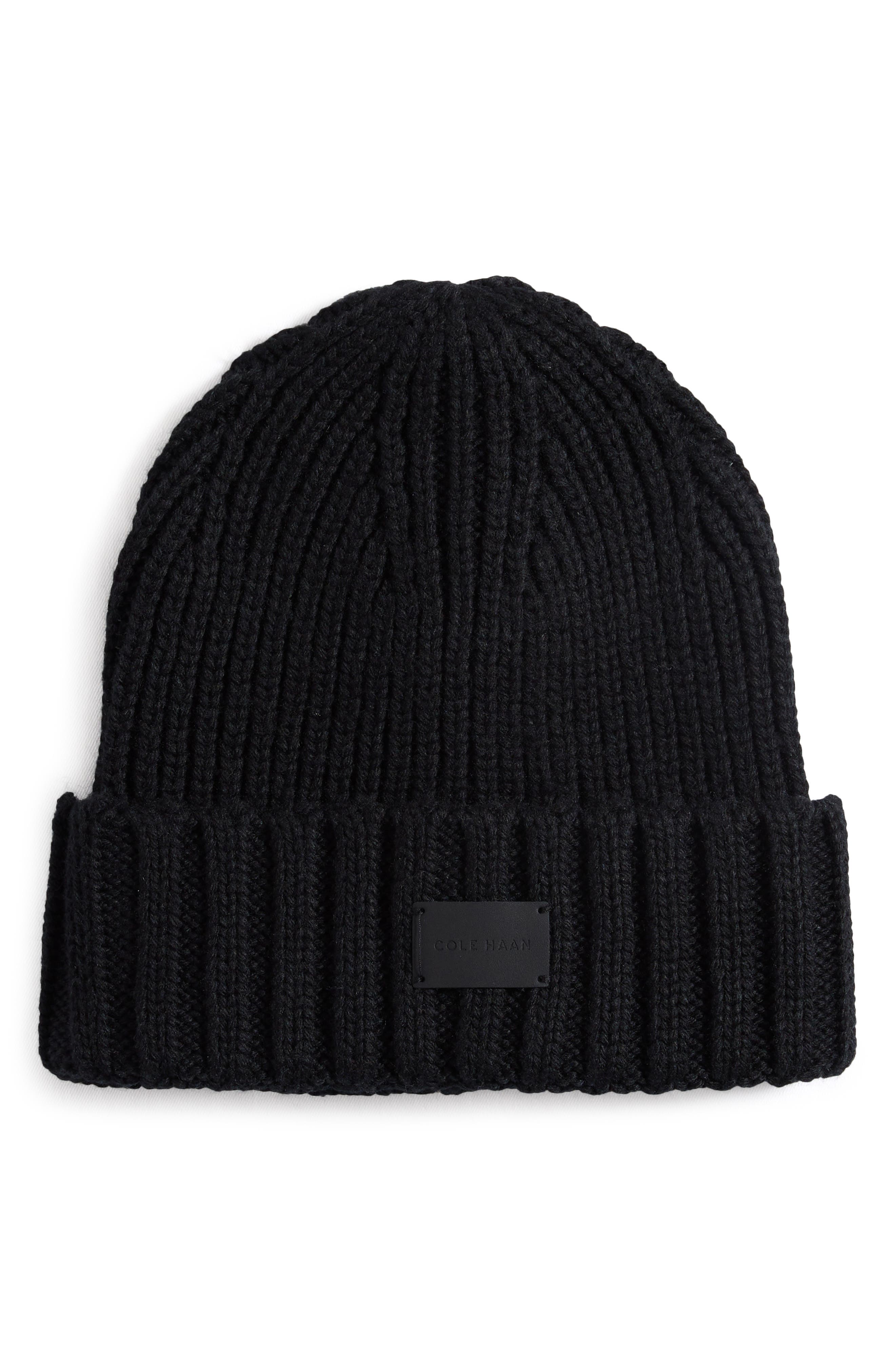 Cole Haan Classic Rib Cuff Beanie