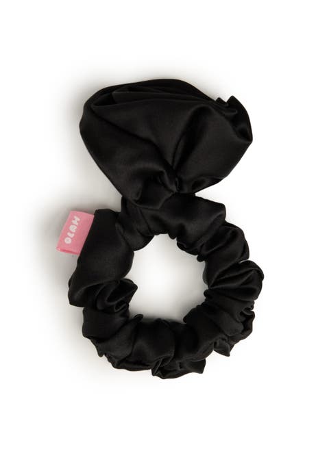 La Frida Rosa Silk Scrunchie