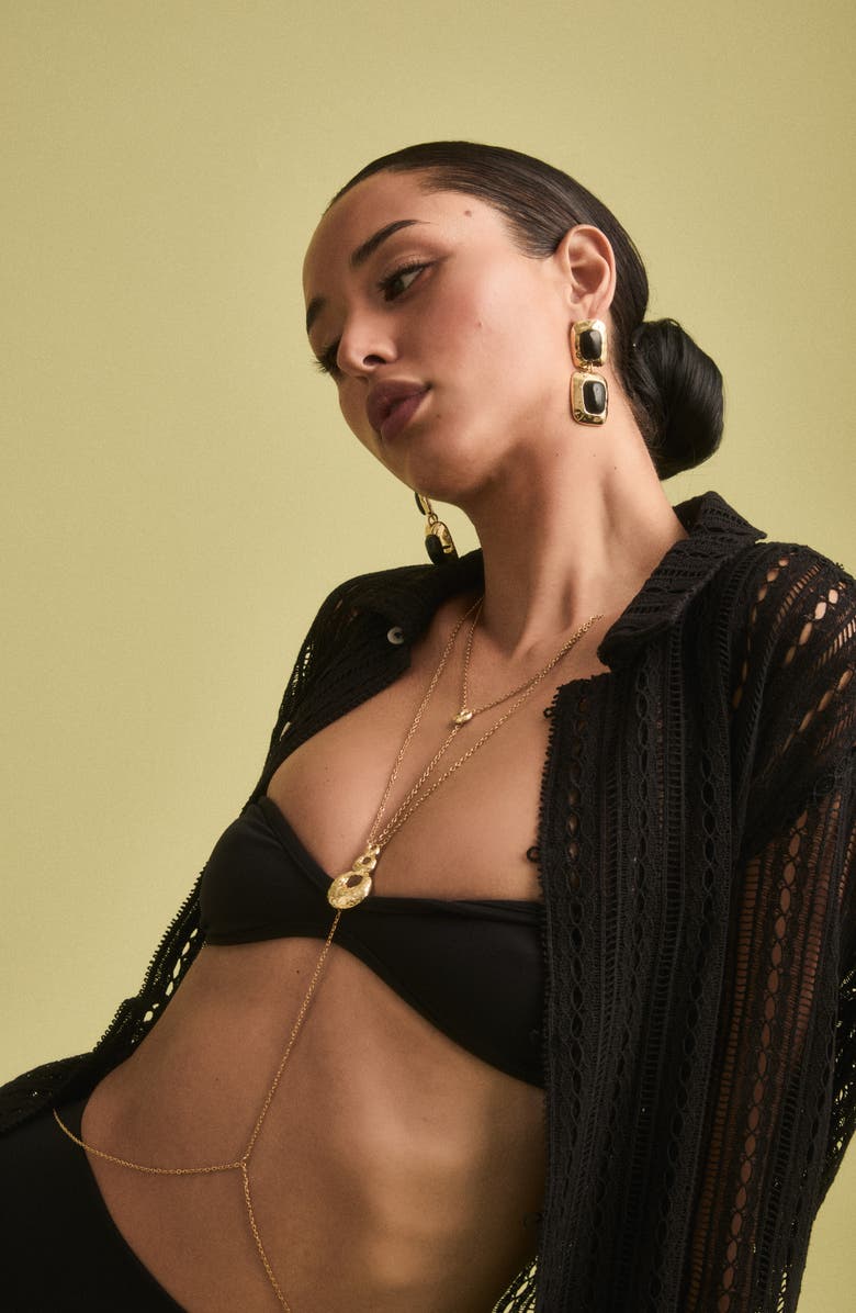 Petit Moments Lua Body Chain, Alternate, color, Gold