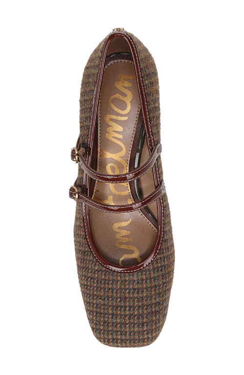 Sam Edelman Sarah Mary Jane Pump In Brown
