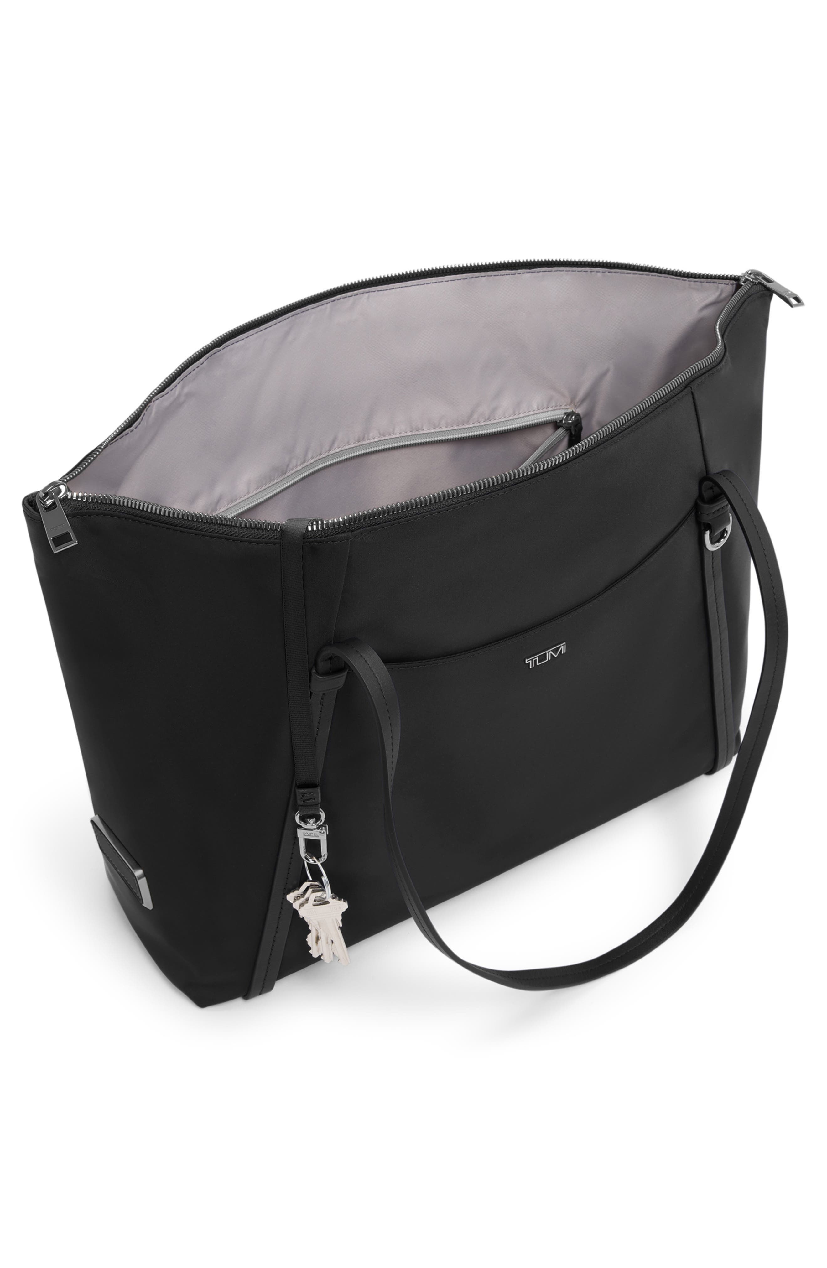 TUMI Q Tote, Alternate, color, Black/ Gunmetal