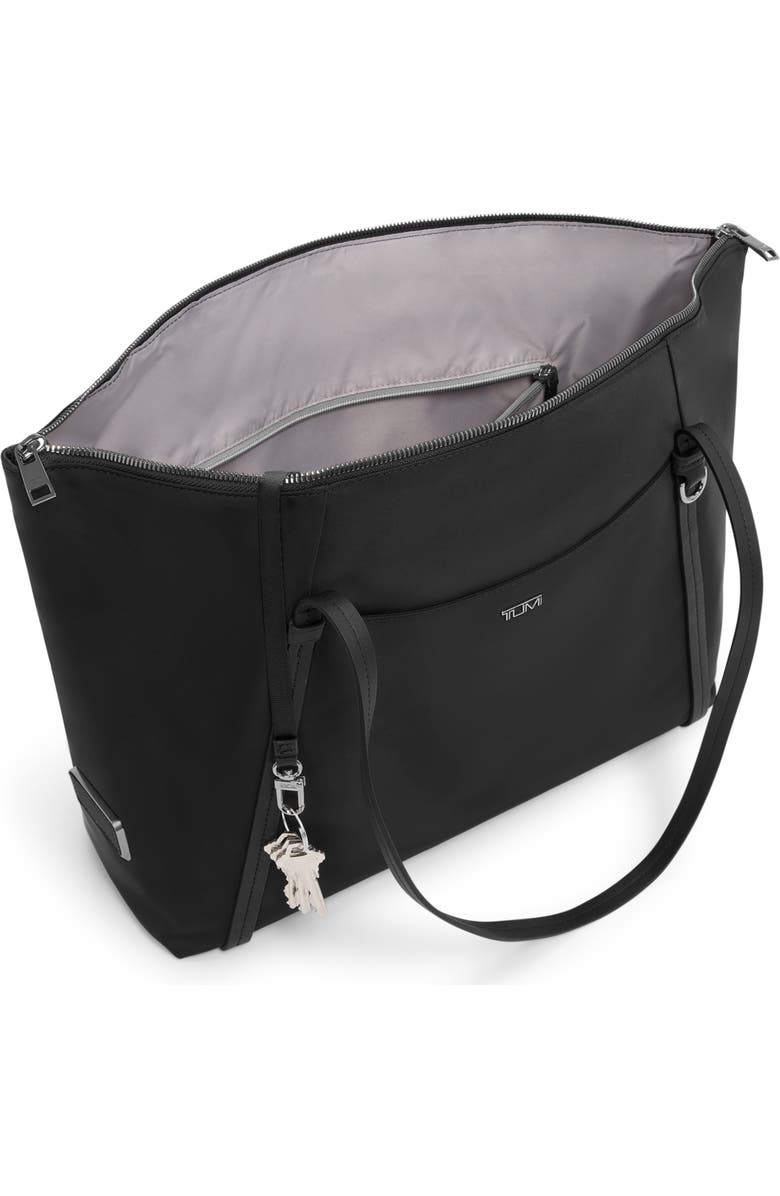 TUMI Q Tote, Alternate, color, Black/ Gunmetal