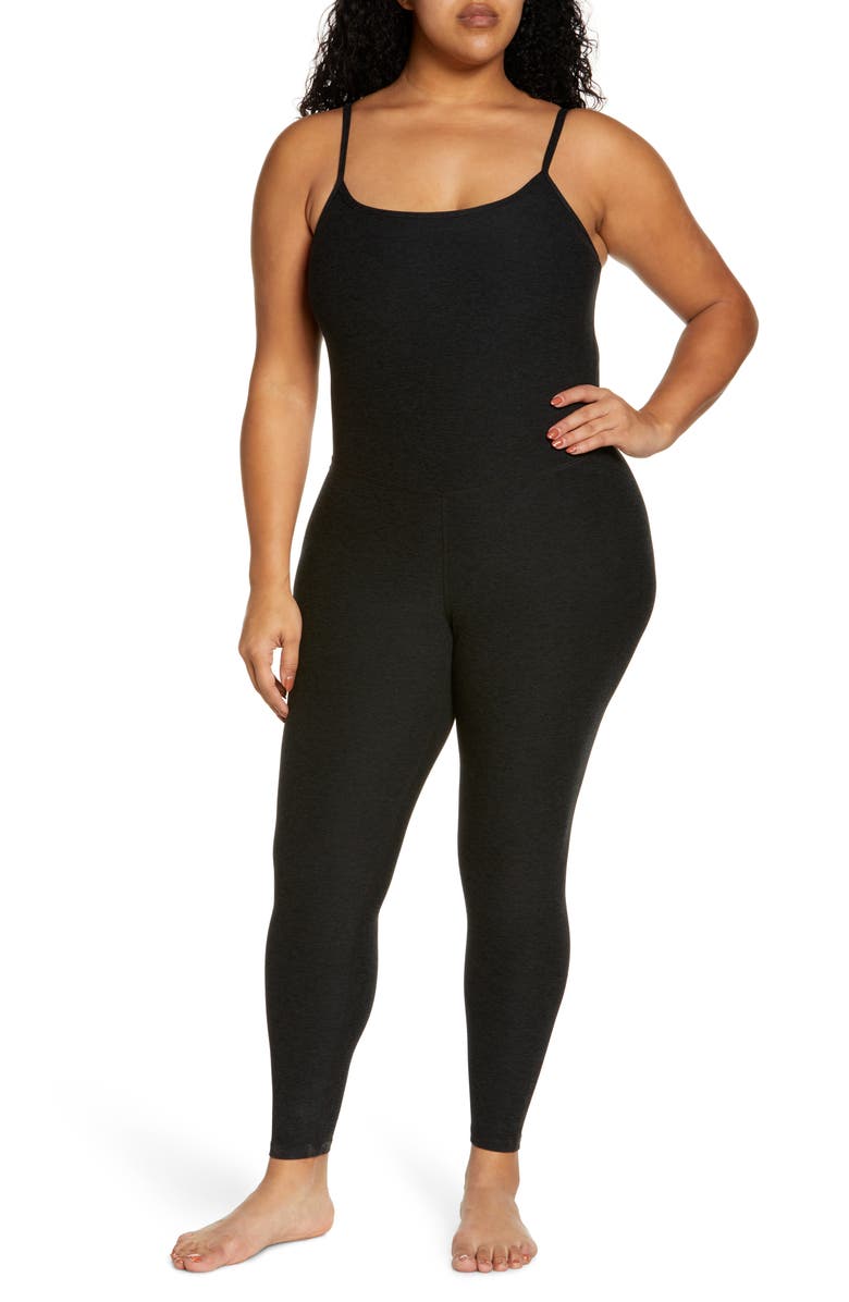 Beyond Yoga Space Dye Uplevel Midi Jumpsuit, Main, color,