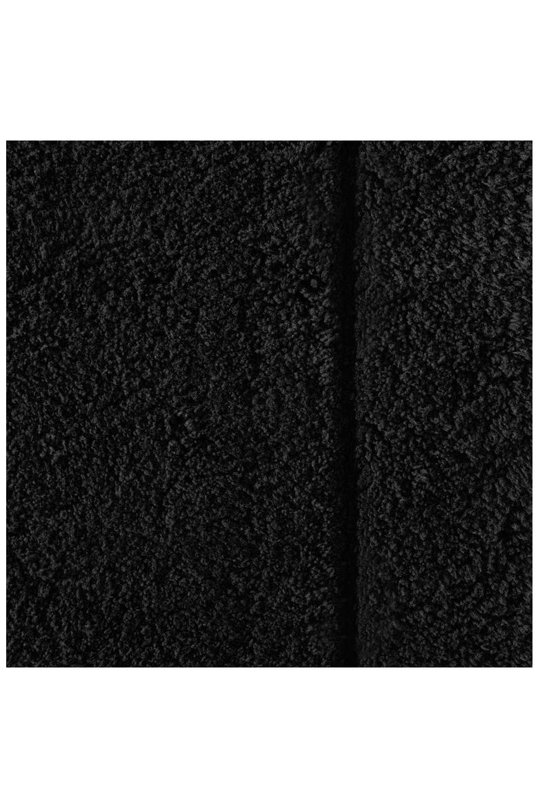 Essence Solid Bath Mat, Alternate, color, BLACK