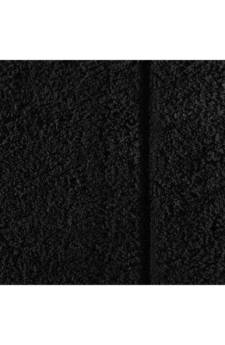 Calvin Klein Essence Solid Bath Mat, Alternate, color, Black