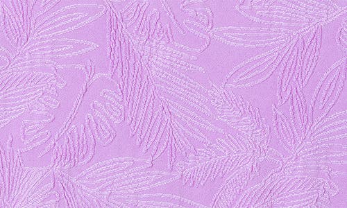 ANDY & EVAN ANDY & EVAN KIDS' PALM LEAF EMBOSSED ONE-PIECE SWIMSUIT