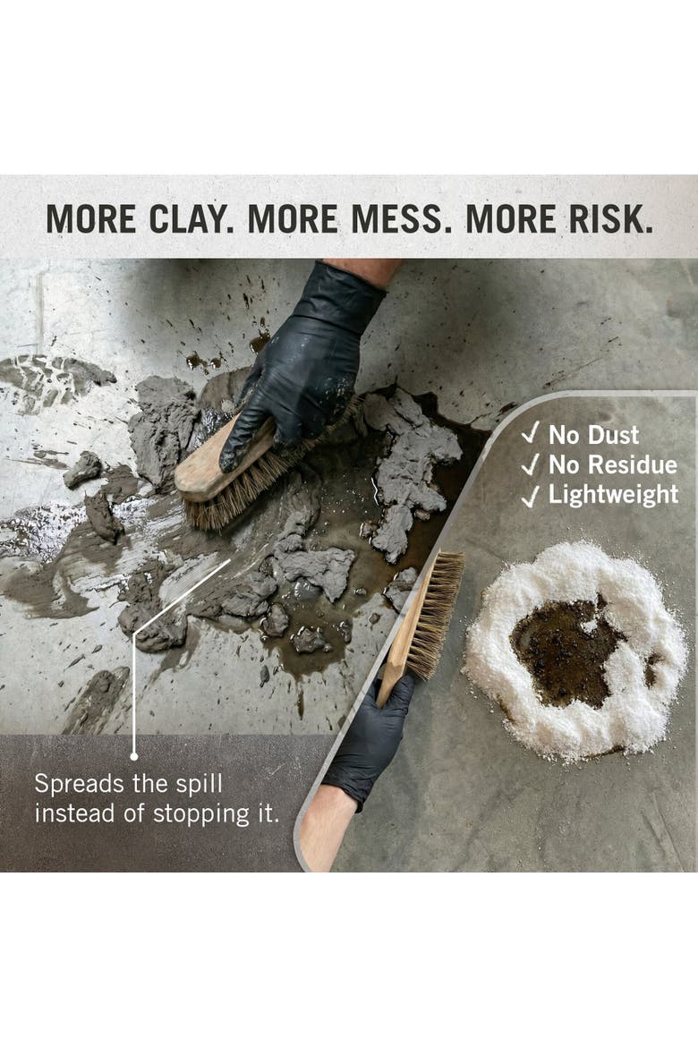 Liquid Spill Cleanup Powder, Alternate, color, Multicolored
