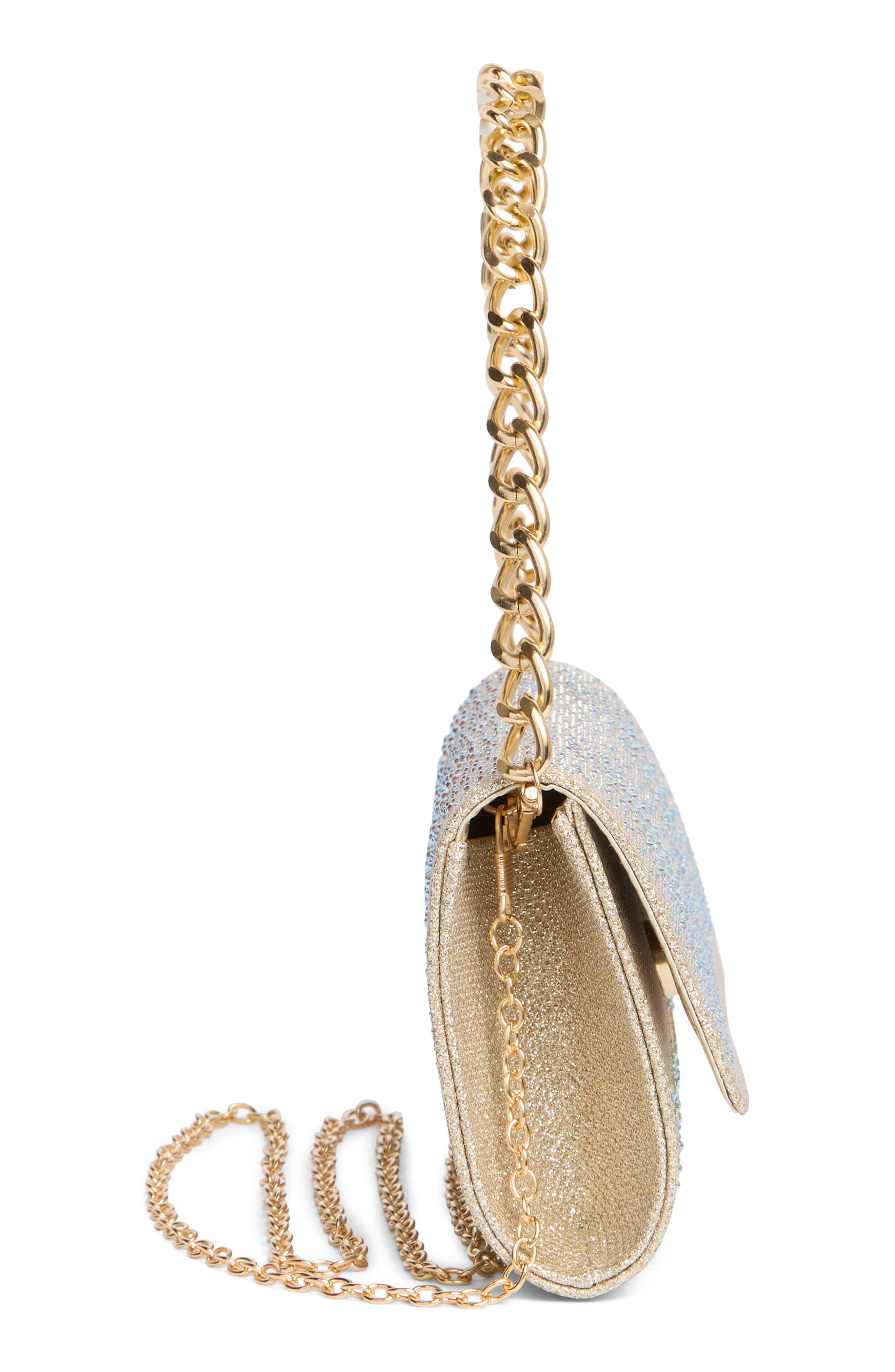 Max Embellished Shoulder Bag, Alternate, color, LIGHT GOLD