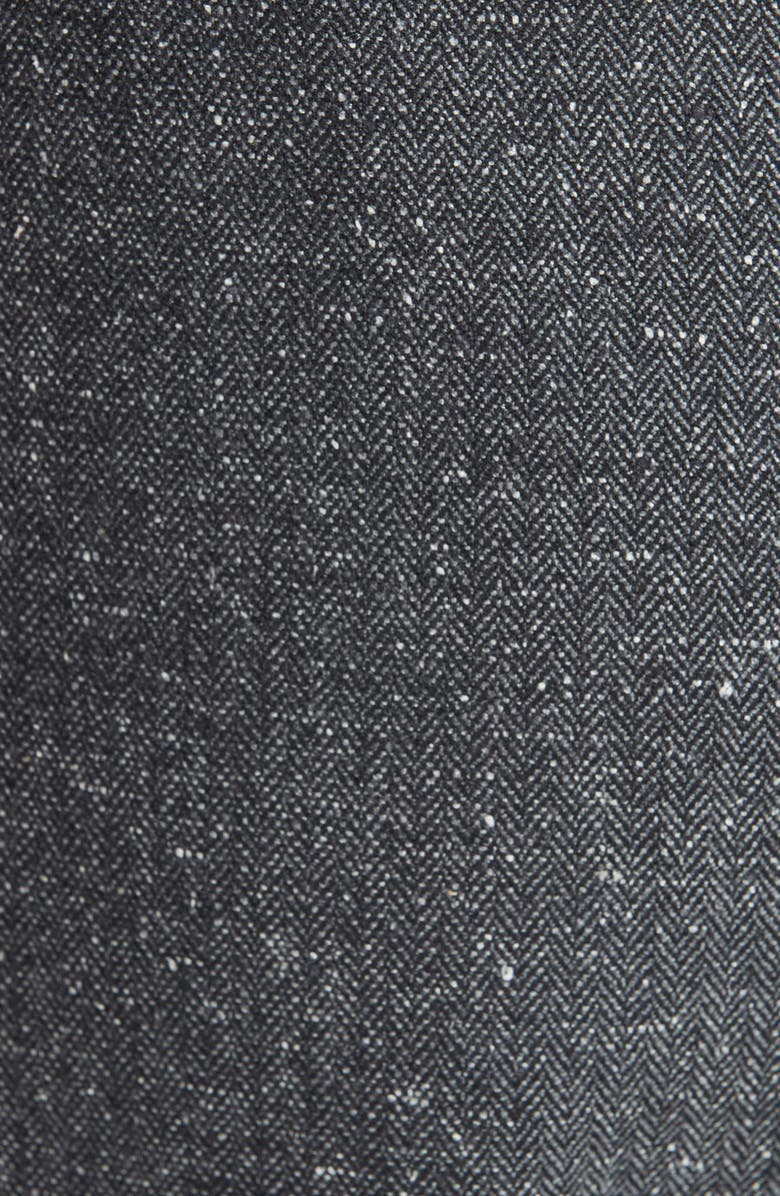 Rebecca Taylor Wide Leg Crop Wool & Silk Blend Trousers, Alternate, color, 