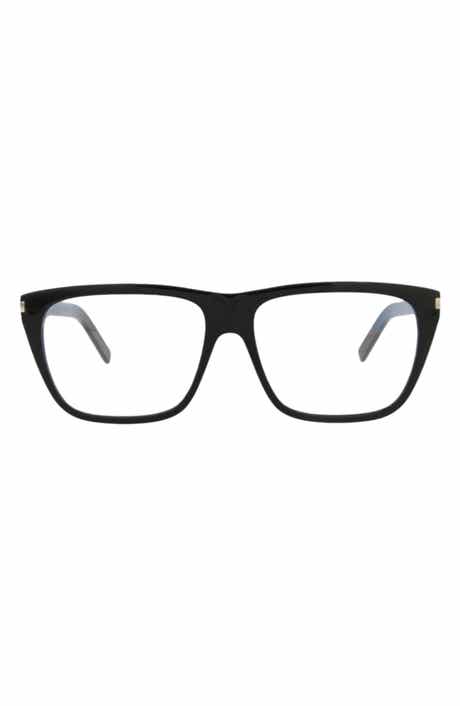 Saint Laurent 57mm Square Optical Frames