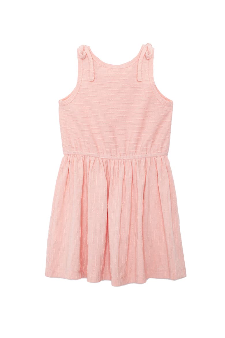 Pinky Linky Sleeveless with Knot Detail Dress, Alternate, color, Pink