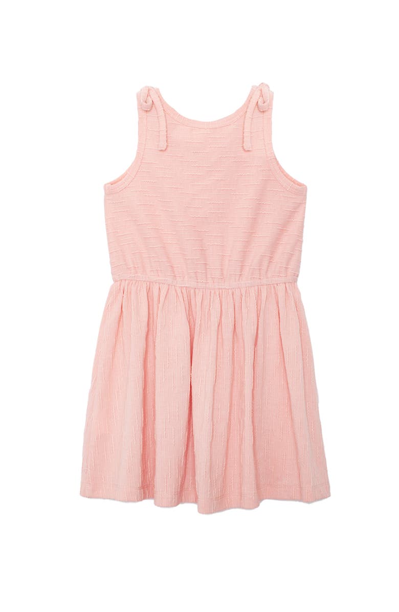 Mabel + Honey Pinky Linky Sleeveless with Knot Detail Dress, Alternate, color, Pink