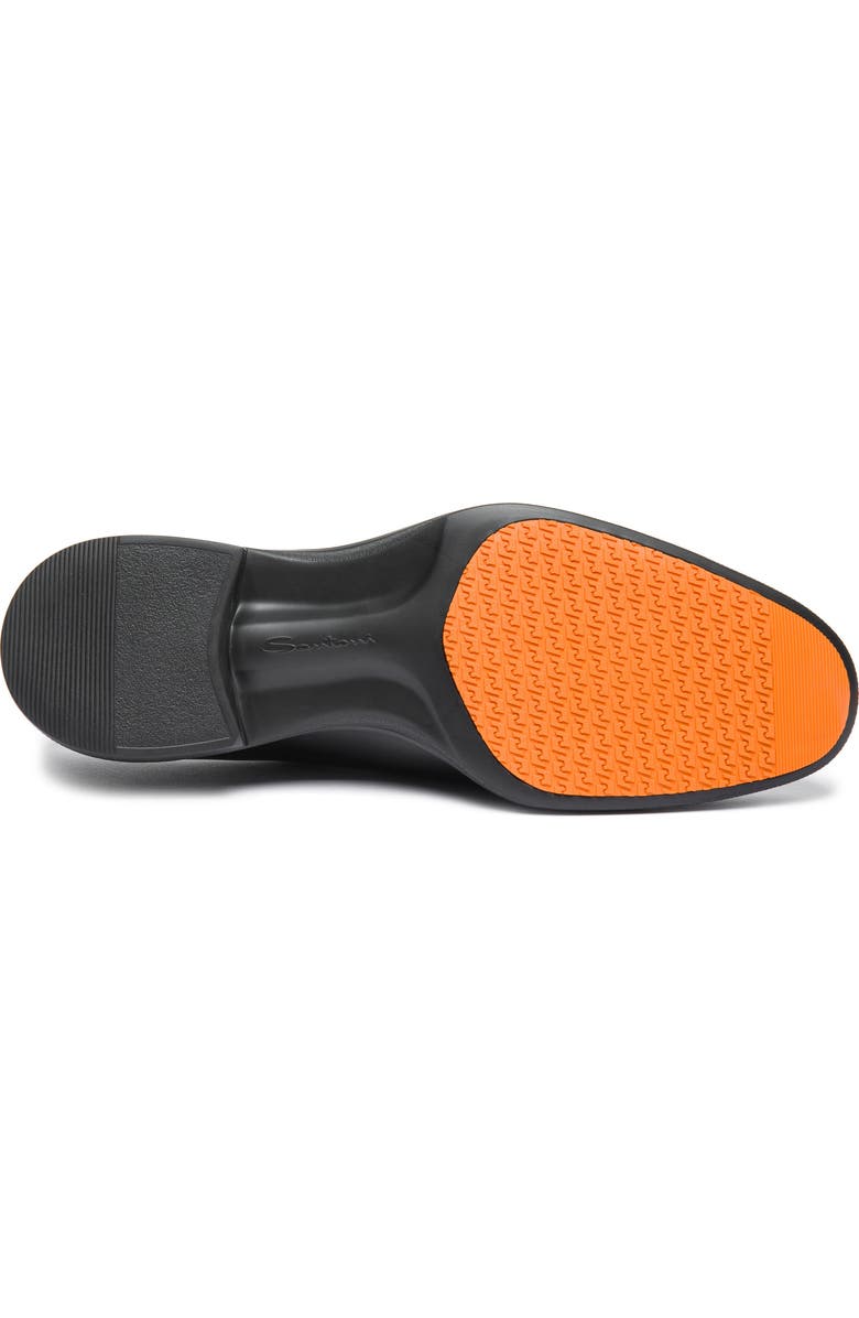 Santoni Easy Plain Toe Oxford, Alternate, color, Black