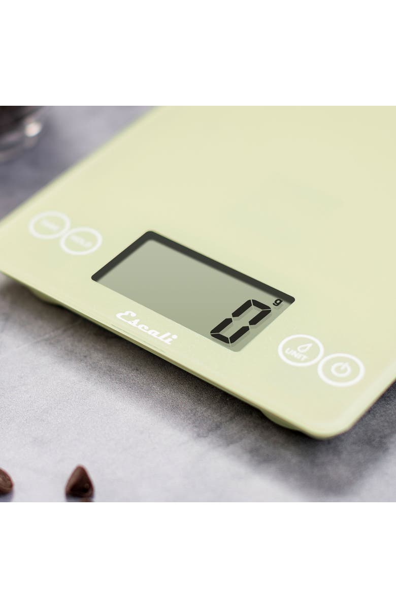 ESCALI Arti Classic Glass Digital Scale, Alternate, color, Classic Green