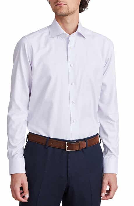 Modern Fit Check Cotton Dress Shirt