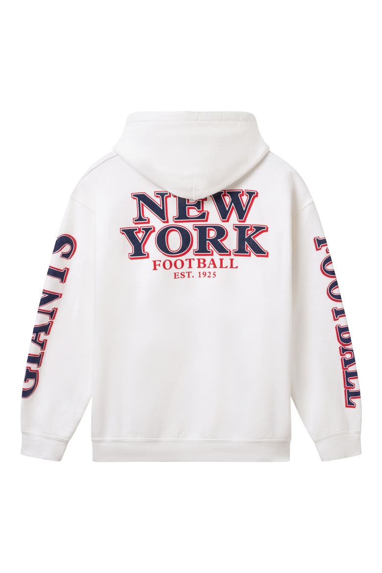 New York Giants Fandom Hoodie, Alternate, color, WHITE
