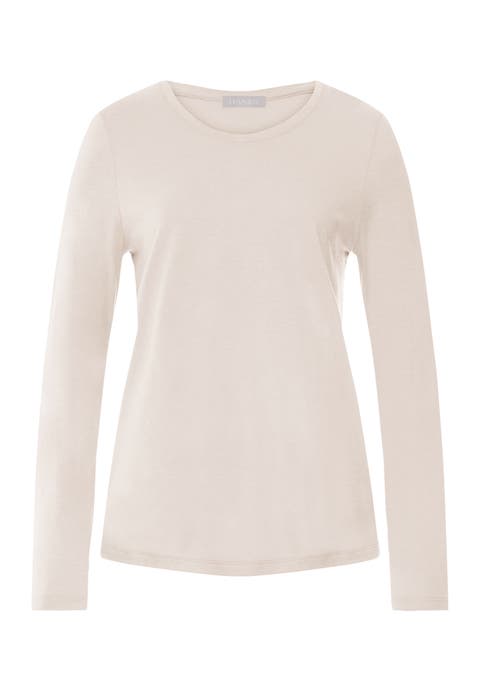 Sleep And Lounge Relaxed Round Neck Top