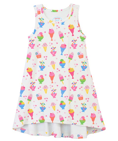 Sleeveless Hi Lo Nightgown (Toddler, Little Kid & Big Kid)