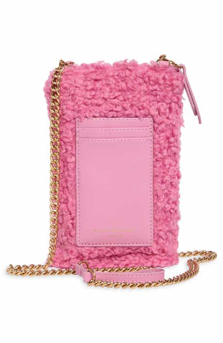 Fleece Phone Crossbody Bag