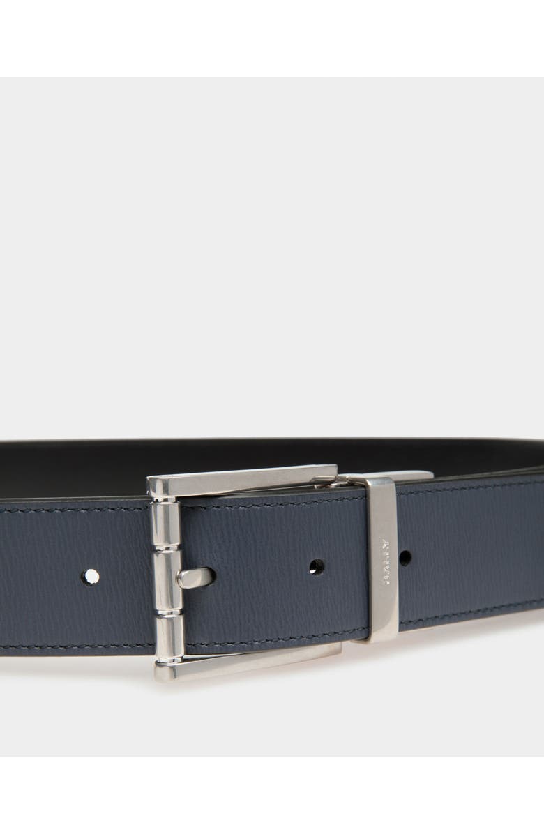 Bally Dress Belt In Midnight Leather, Alternate, color, 