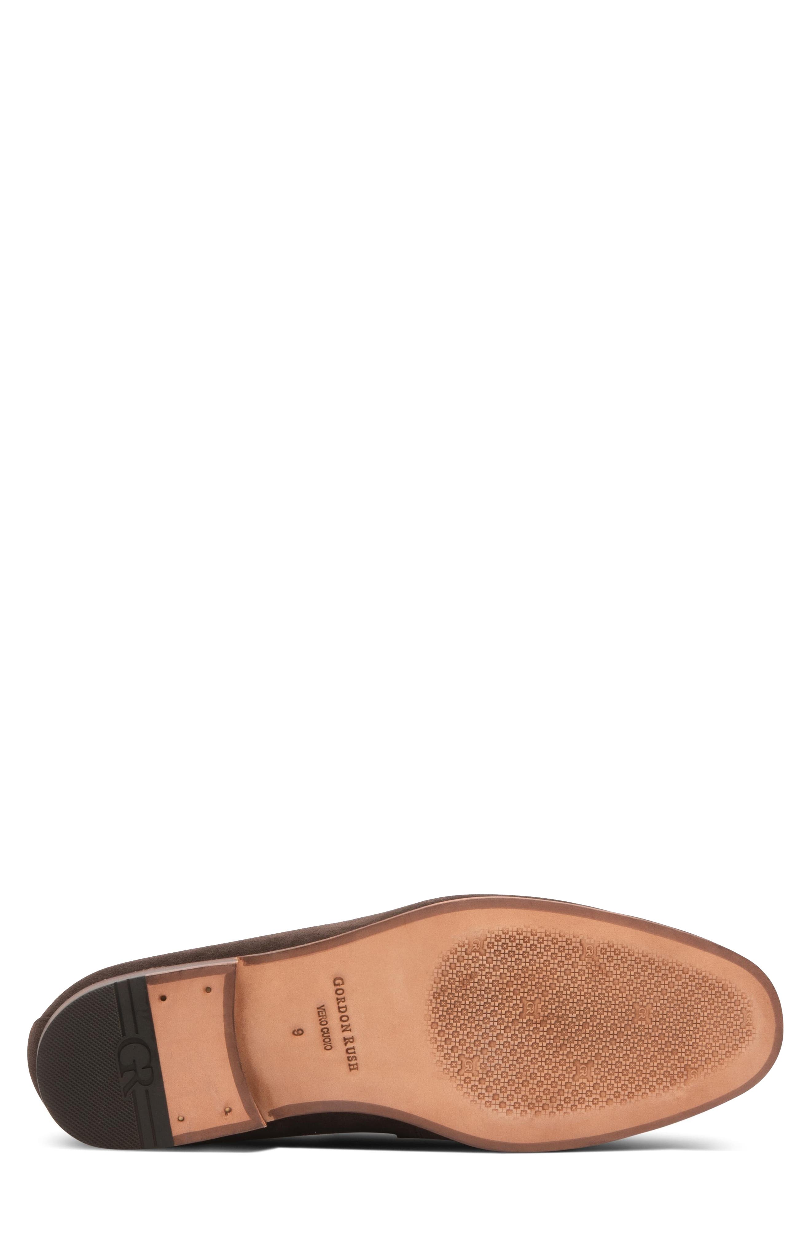 Gordon Rush Cartwright Penny Loafer, Alternate, color, Chocolate Suede
