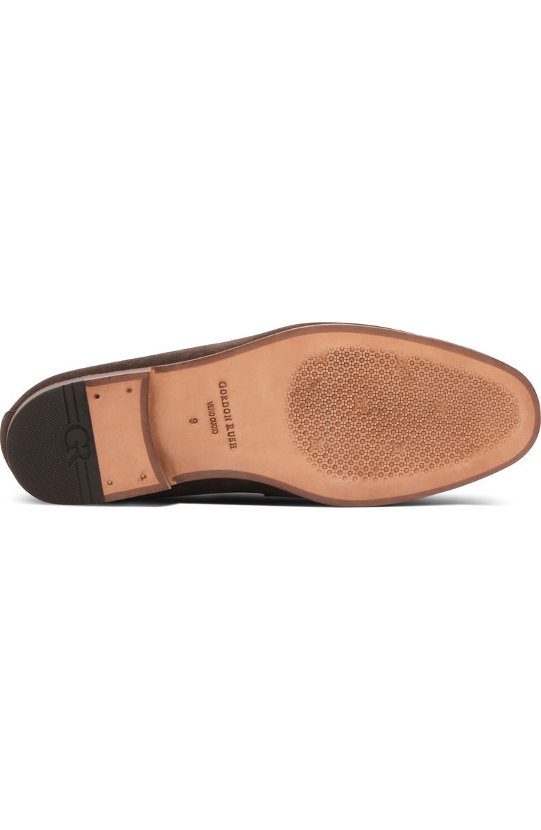 Gordon Rush Cartwright Penny Loafer, Alternate, color, Chocolate Suede