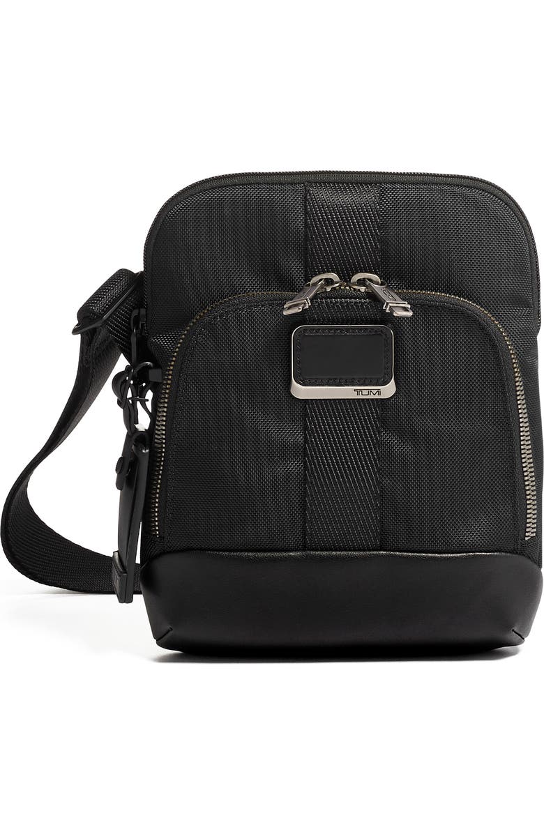 TUMI Alpha Bravo Barksdale Black Crossbody Bag, Main, color,