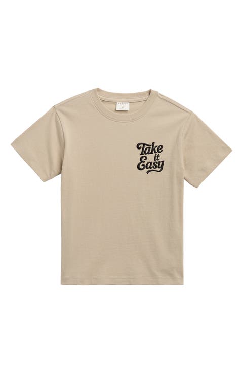 Kids' Take It Easy Embroidered T-Shirt (Little Kid & Big Kid)