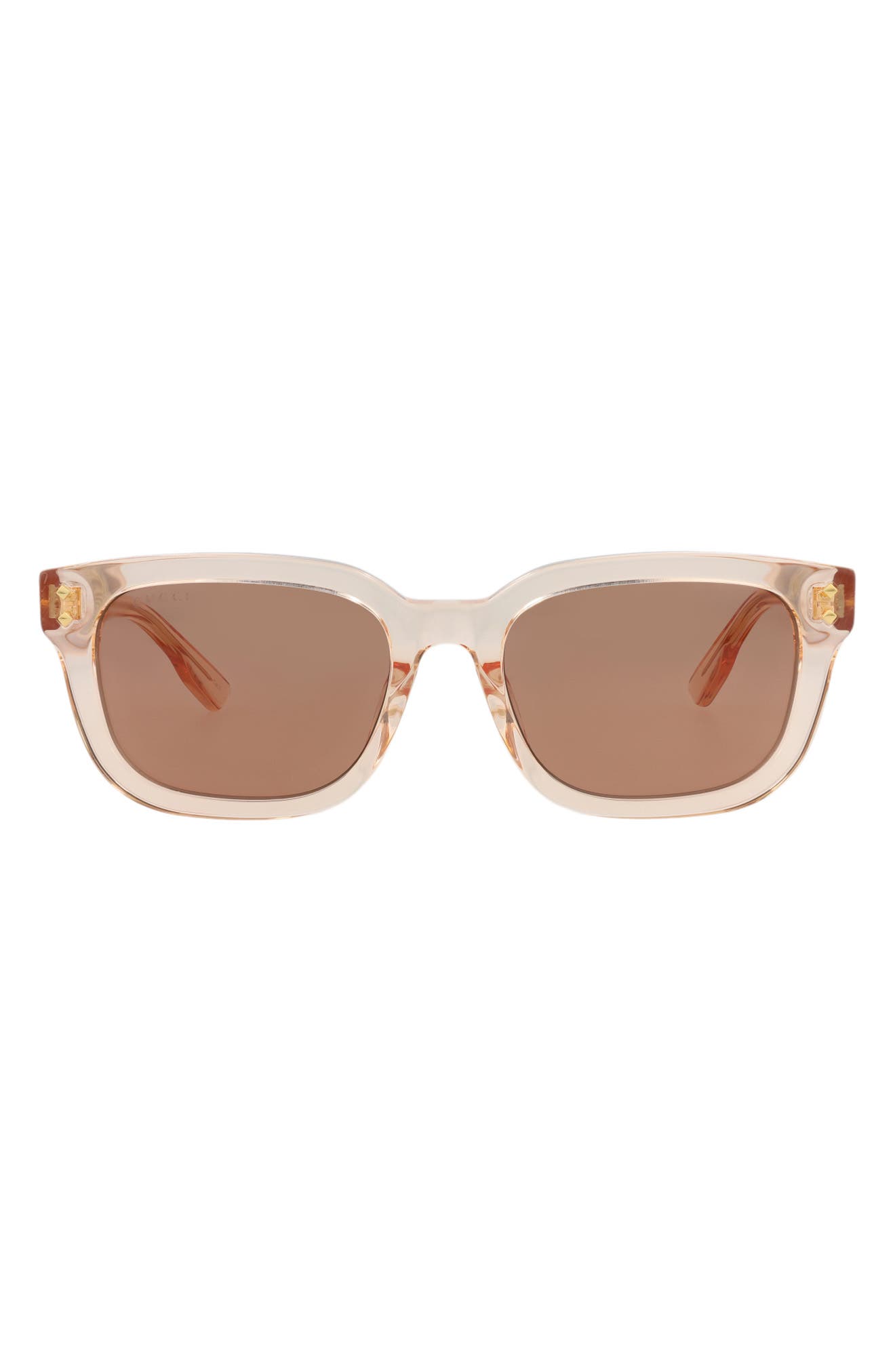 Gucci 54mm Rectangular Sunglasses