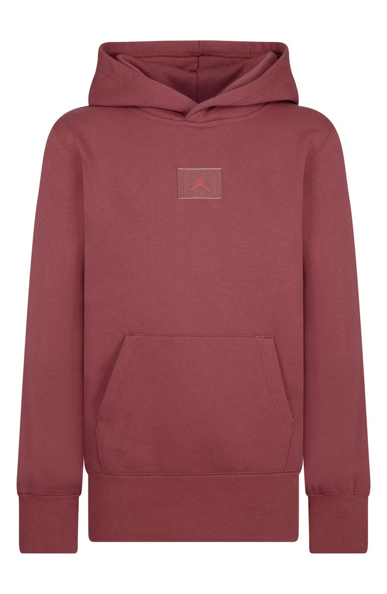 Jordan Kids' Flight Fleece Hoodie, Main, color, Canyon Rust