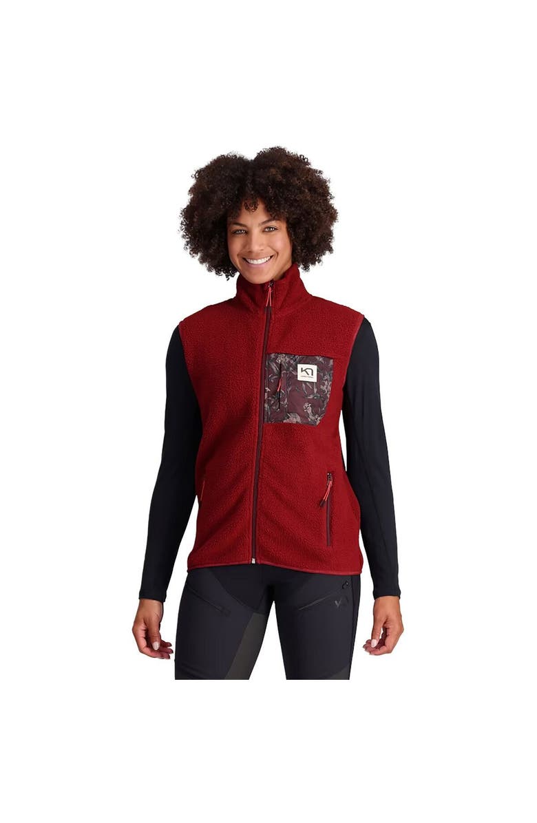 Kari Traa Rothe Fleece Vest - Women's, Main, color, Rouge