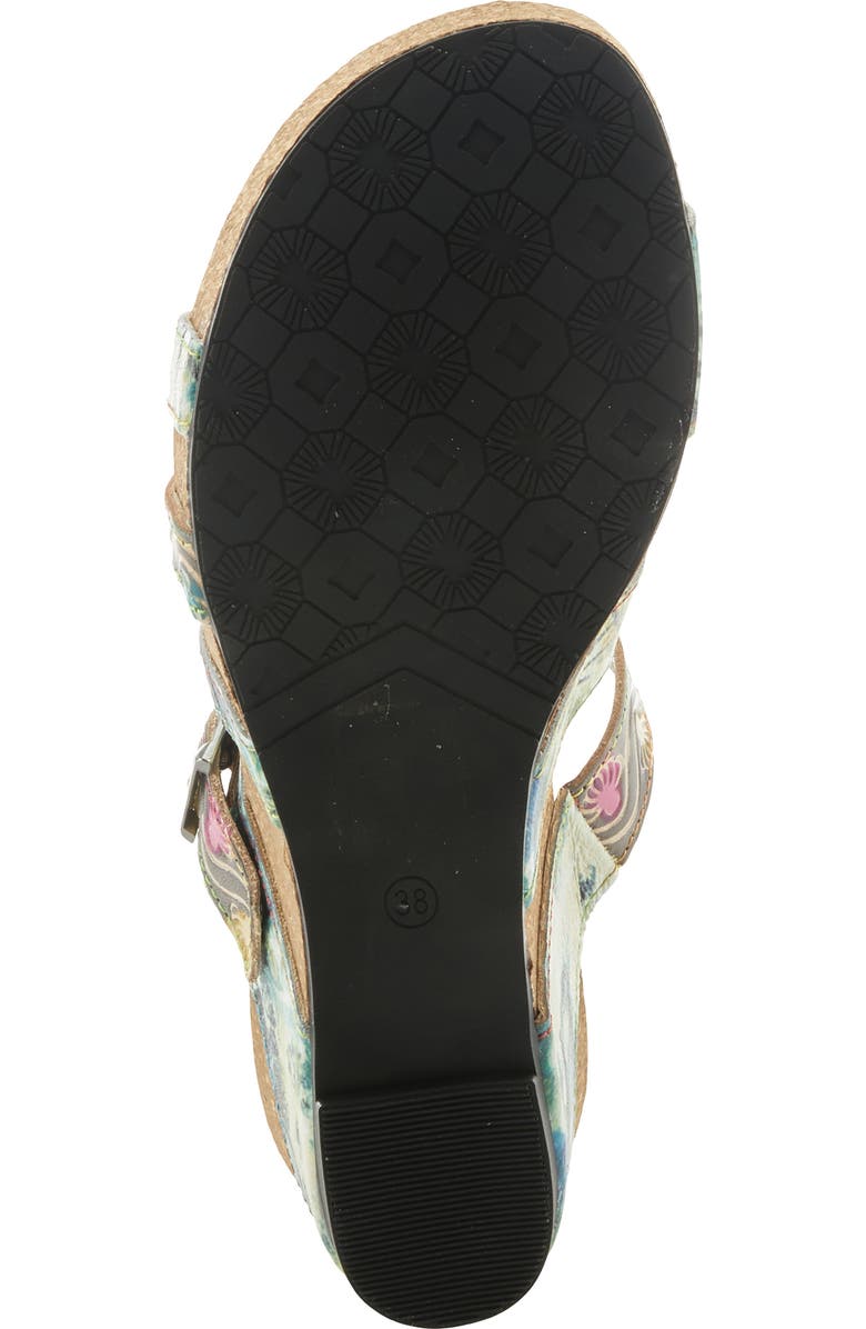 Spring Step Baocire Wedge Sandal, Alternate, color,
