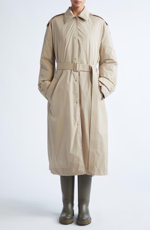 Yevre Down Trench Coat