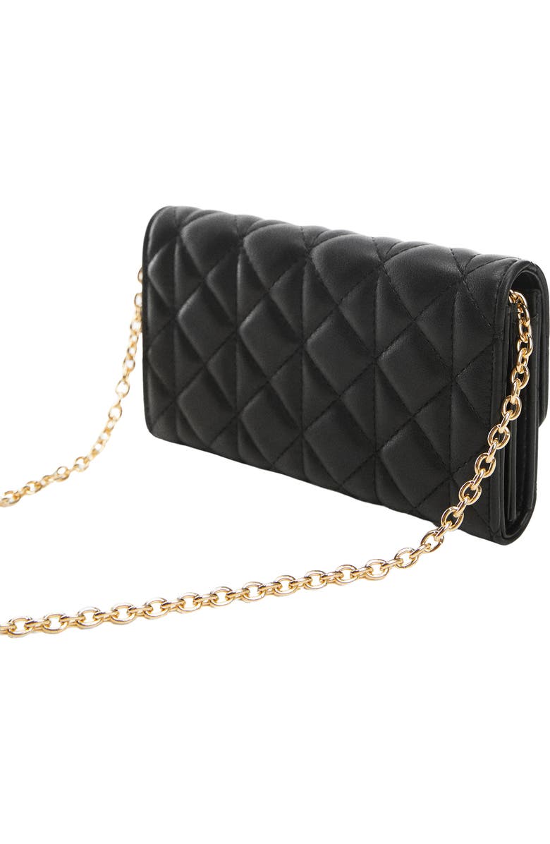 MANGO Quilted Crossbody Bag, Alternate, color,