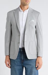 Lucky Brand Herringbone Knit Sport Coat