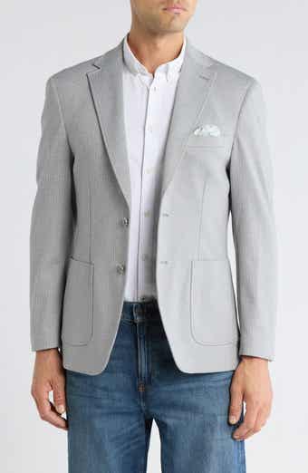 Lucky Brand Herringbone Knit Sport Coat