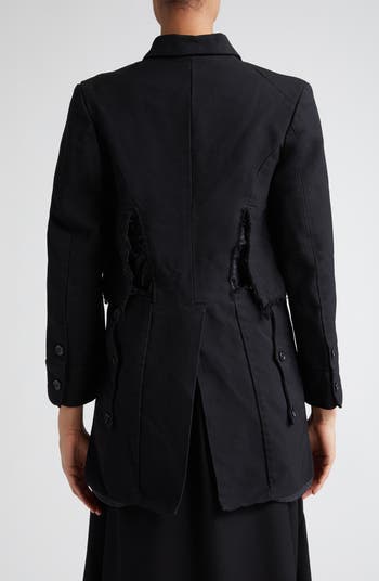 Comme des Garçons Comme des Garçons Mixed Media Gabardine