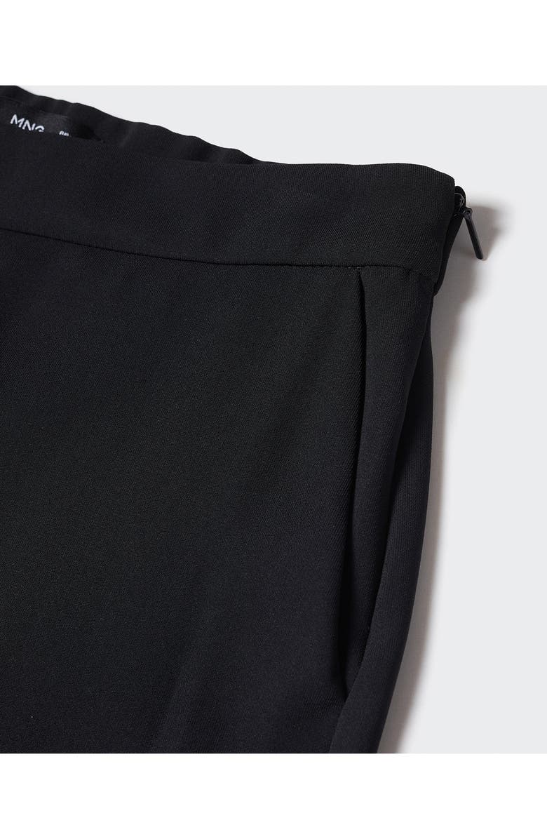 MANGO Relaxed Fit Straight Leg Trousers, Alternate, color, 