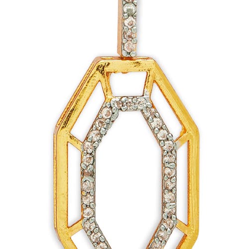 Dhwani Bhansal Syra Earrings In Gold Plated