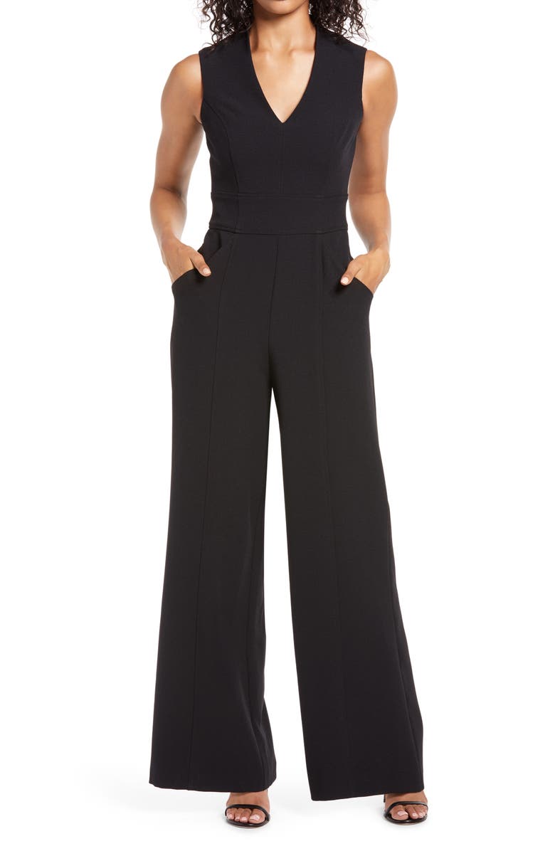 Eliza J Sleeveless Jumpsuit, Main, color, 