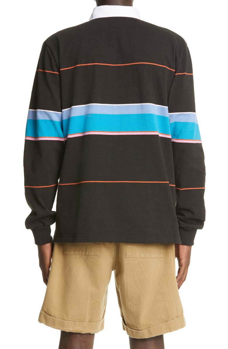 Noah Multicolor Stripe Rugby Shirt, Alternate, color,