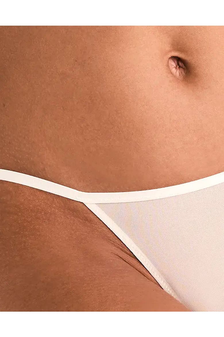 Bryce G-String Panties, Alternate, color, Light white