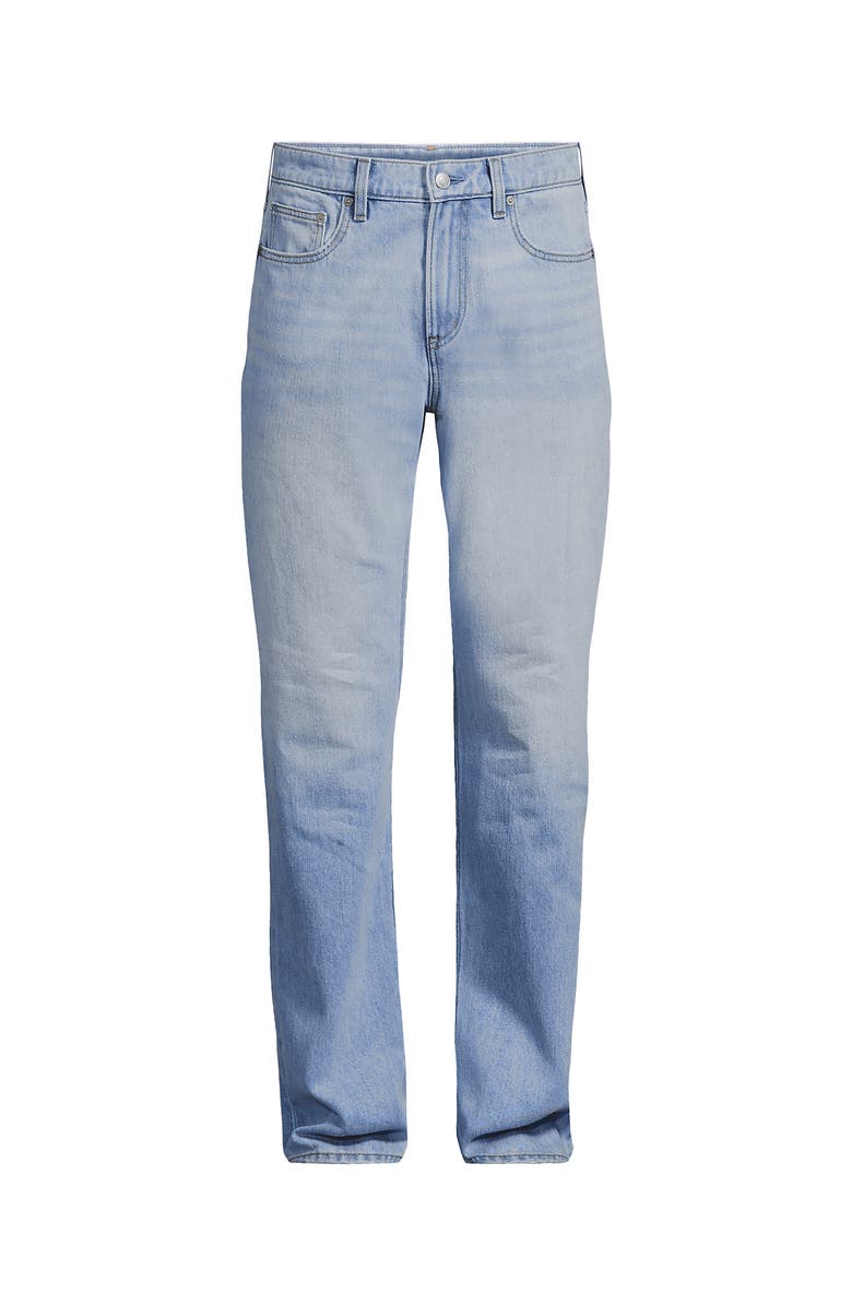 Lands' End Rigid Comfort Waist Classic Fit Jean, Alternate, color, Light Northshore Wash